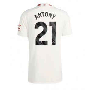 Manchester United Antony #21 Tredjetröja 2023-24 Kortärmad